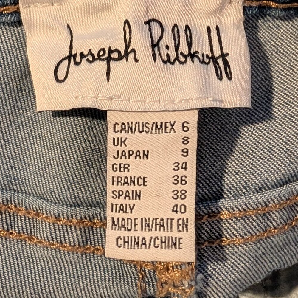 Joseph Ribkoff Embllished Jeans, Womens' Size 6 - Picture 8 of 13
